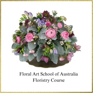 Table Centrepiece of mixed flowers